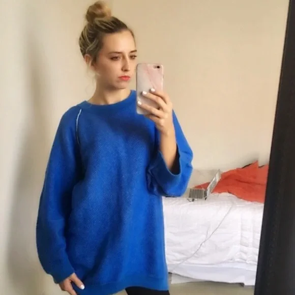 Free People oversized cotton sweater Oversized - Picture 5 of 8